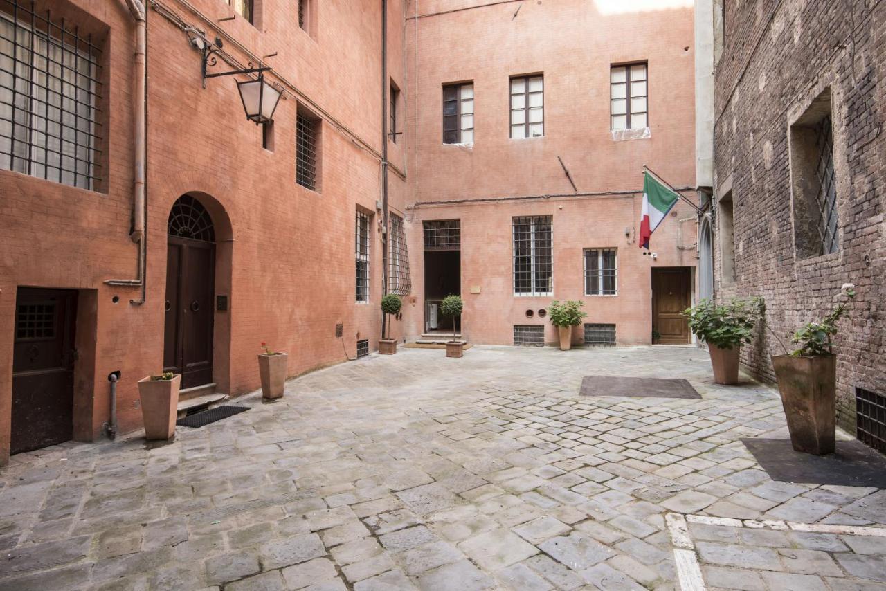 La Terrazza Sul Campo-Rooms Only Siena Exteriör bild