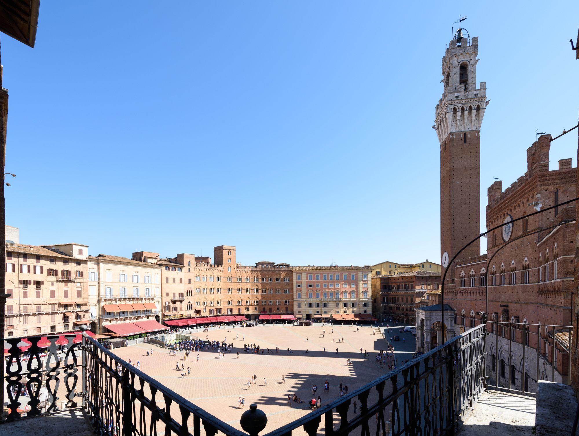 La Terrazza Sul Campo-Rooms Only Siena Exteriör bild