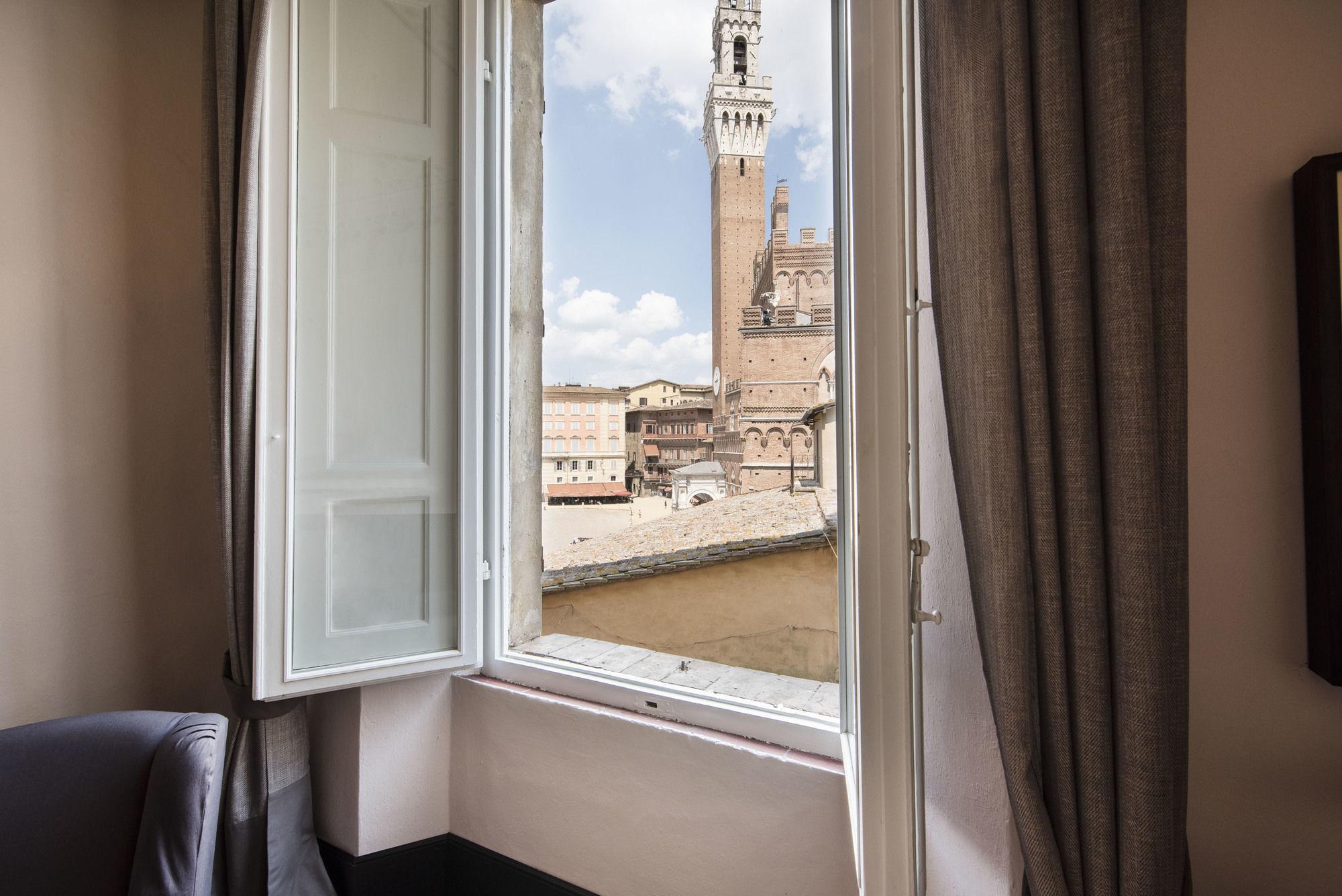 La Terrazza Sul Campo-Rooms Only Siena Exteriör bild