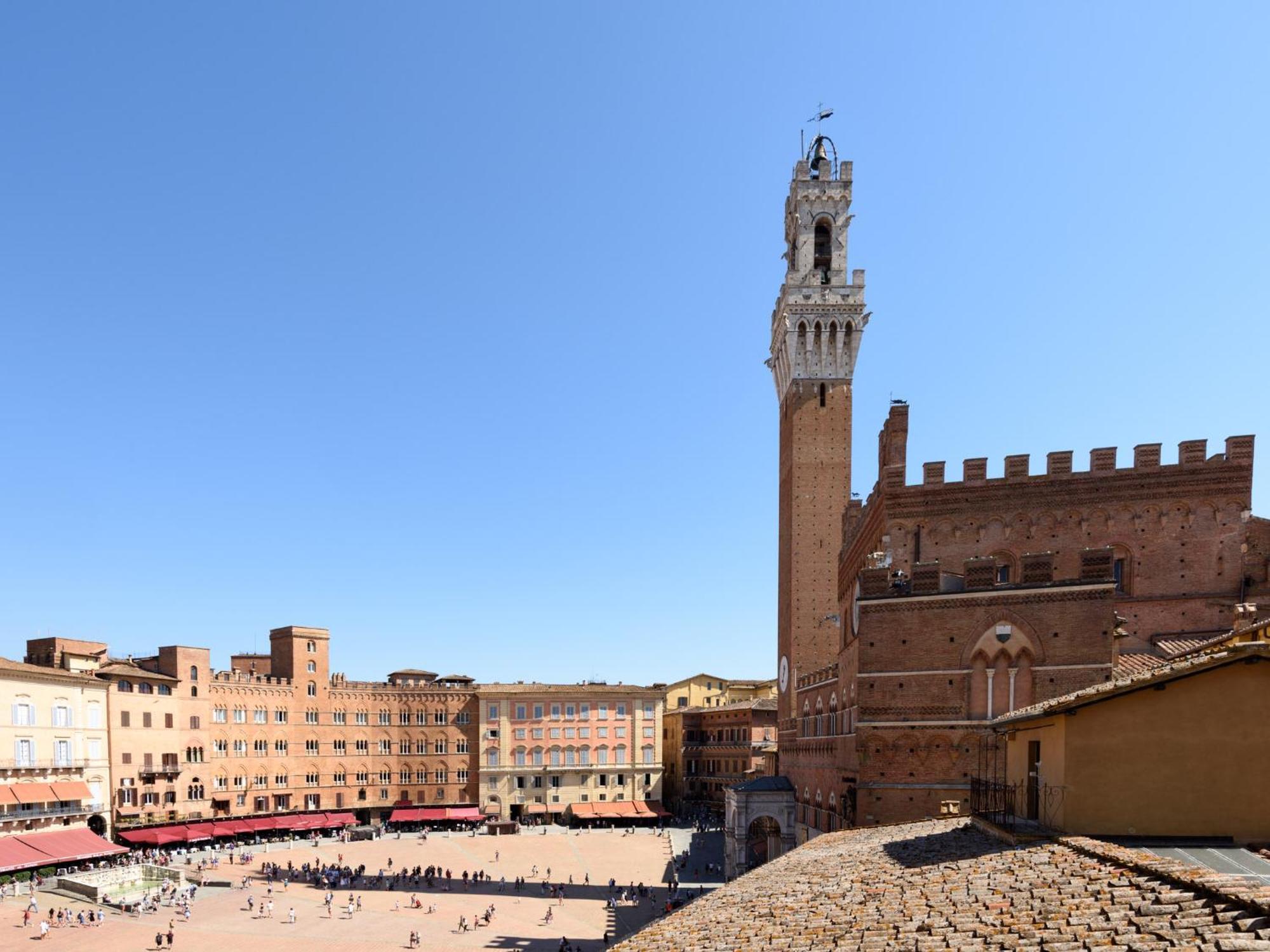 La Terrazza Sul Campo-Rooms Only Siena Exteriör bild